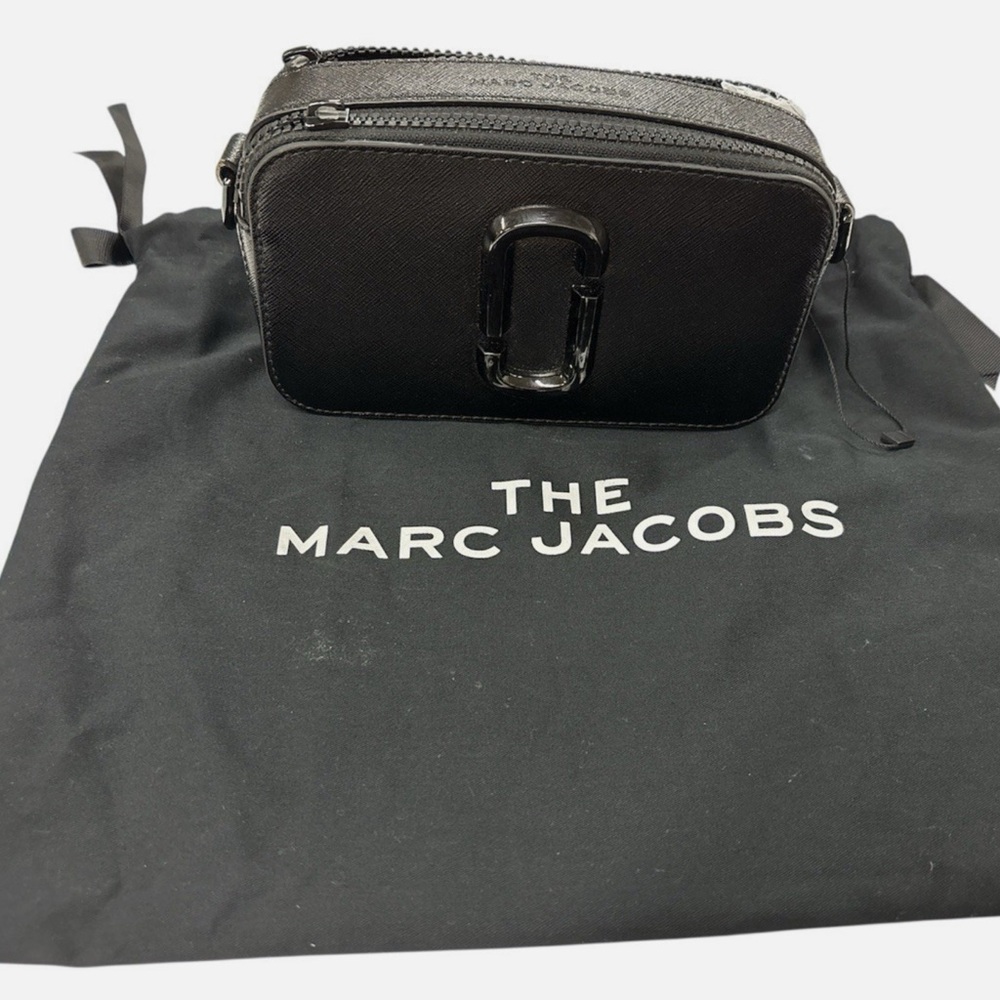 Marc Jacobs The Snapshot Camera DTM Bag Small Crossbody Shoulder Black
